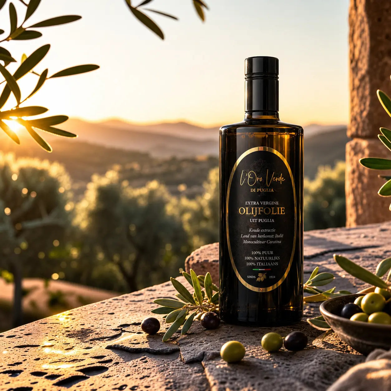 Olijfolie 500ml L'Oro Verde di Puglia